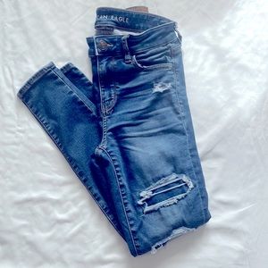 Size 4 American Eagle next level stretch distressed